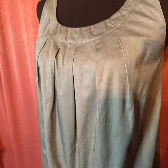 Calvin Klein pleated tunic tank SZ S - Picture 3 of 5
